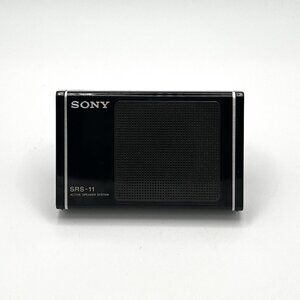 SONY SRS-11 Stereo Active Speaker System for Walkman UNTESTED